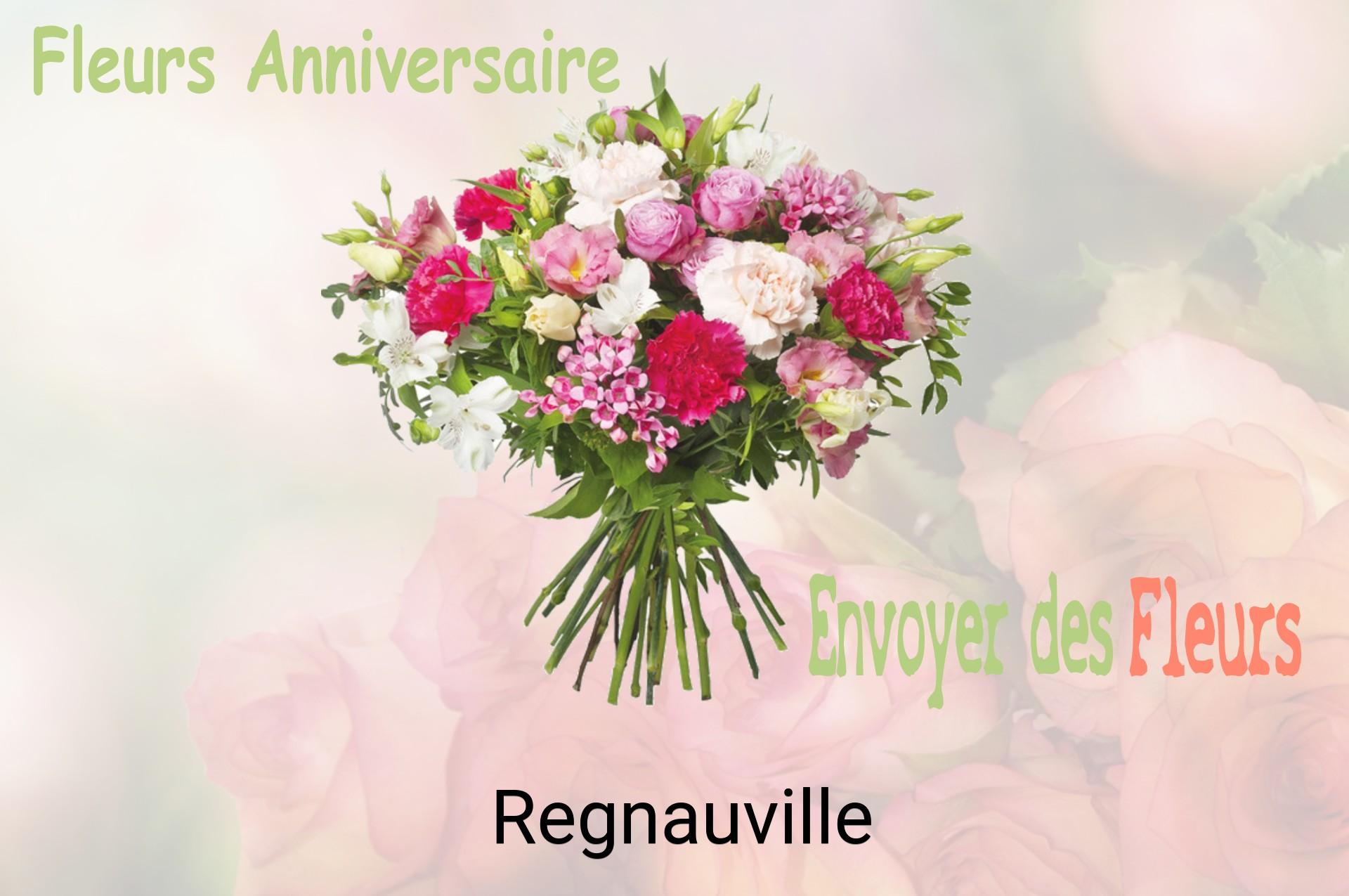 Bouquet de fleurs d’anniversaire livré à Regnauville